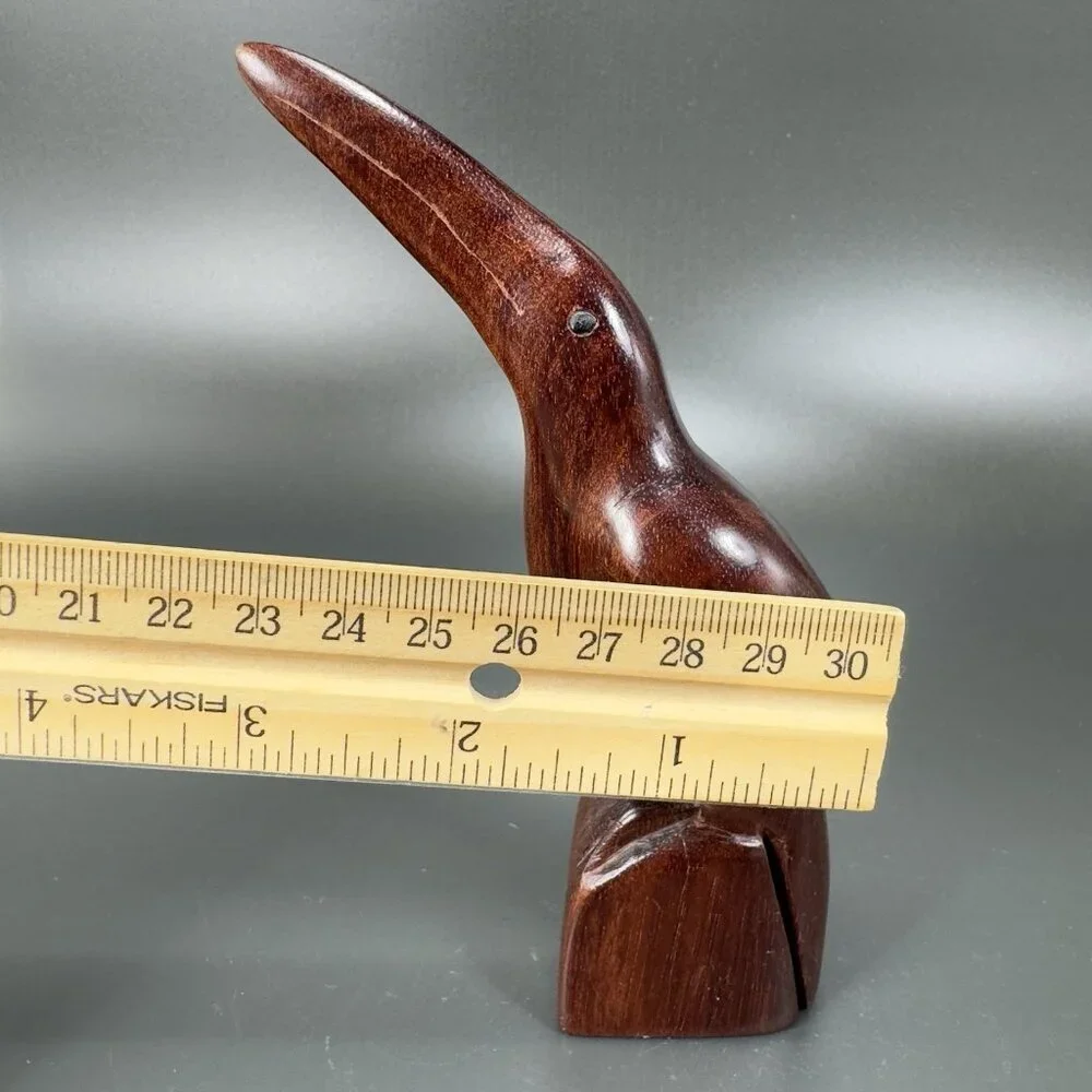 Hand Carved Ironwood vintage hand